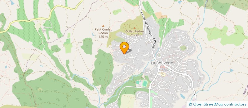 localisation de l'entreprise SODITEL à ROQUEBRUNE-SUR-ARGENS