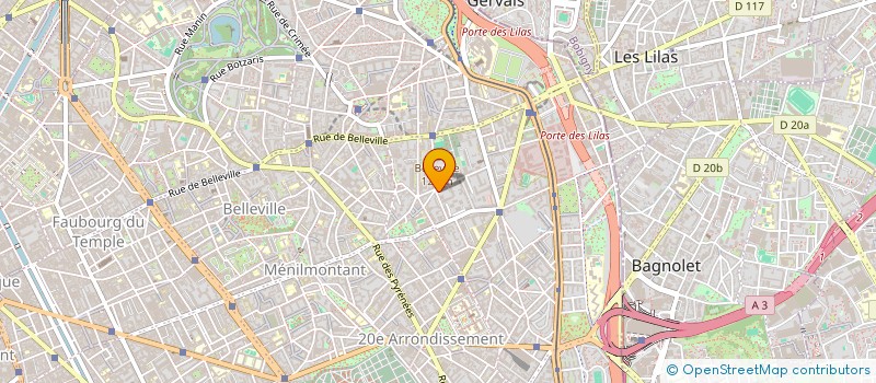 localisation de l'entreprise SODITEL SA  PARIS