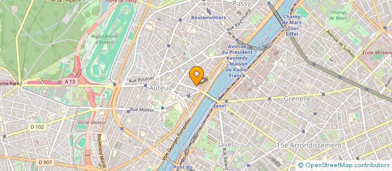 localisation de l'entreprise SODIVAC à PARIS