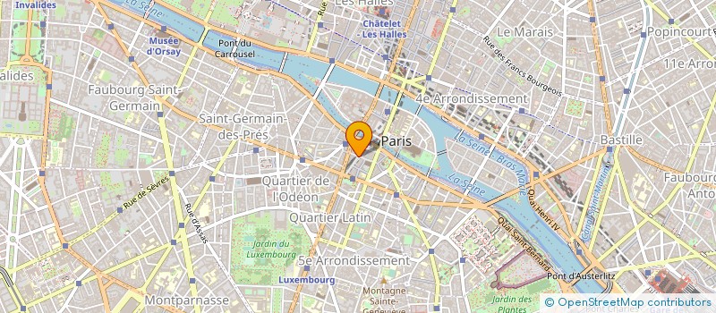localisation de l'entreprise SODIVAL à PARIS