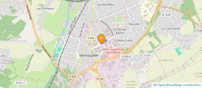localisation de l'entreprise SODIVERN à SAINT-GEORGES-DES-GROSEILLERS