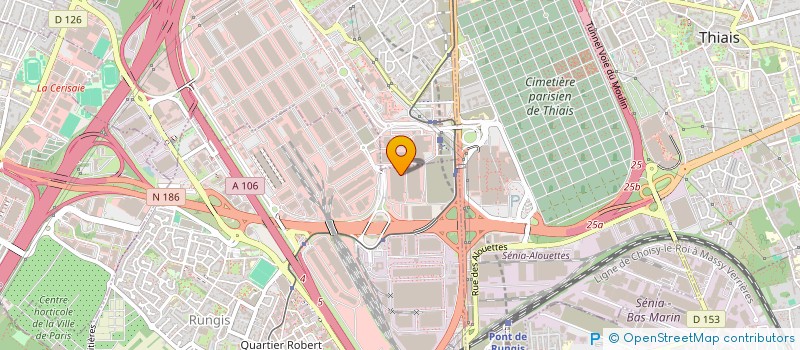 localisation de l'entreprise SODIVILLETTE à RUNGIS