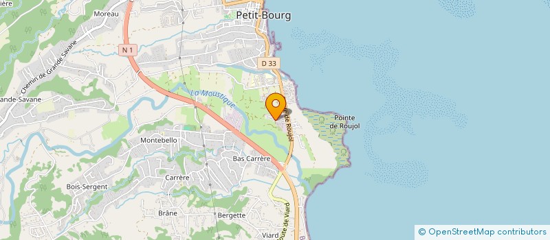 localisation de l'entreprise SODIVIS ANTILLES à PETIT-BOURG