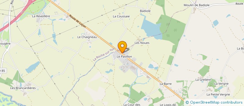 localisation de l'entreprise SODIYON  RIVES DE L'YON