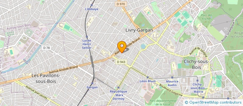 localisation de l'entreprise SODO IMMO à LIVRY-GARGAN
