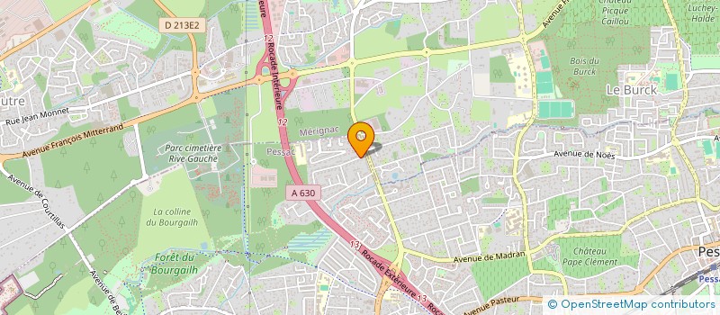 localisation de l'entreprise SODOBER  PESSAC