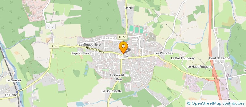 localisation de l'entreprise SODRONE  LAILLE