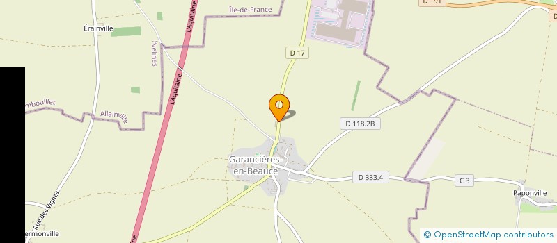 localisation de l'entreprise SODUDIS à AUNEAU-BLEURY-SAINT-SYMPHORIEN