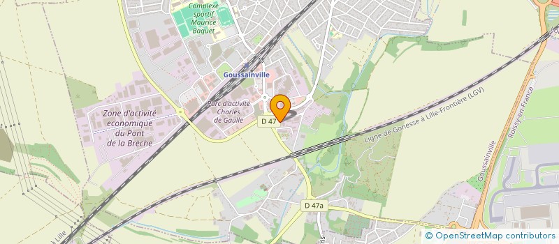 localisation de l'entreprise SOEIMMA TECHNOLOGIES à GOUSSAINVILLE