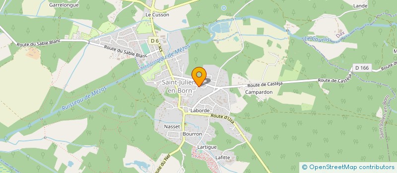 localisation de l'entreprise SOELEC  SAINT-JULIEN-EN-BORN