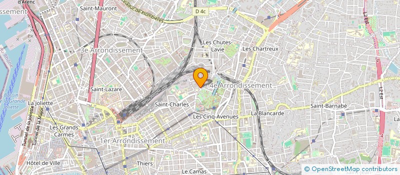 localisation de l'entreprise SOELYA à MARSEILLE