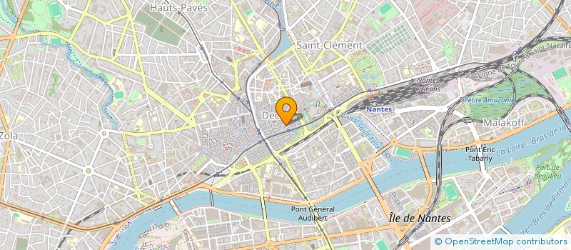 localisation de l'entreprise SOEM SOLITA à NANTES