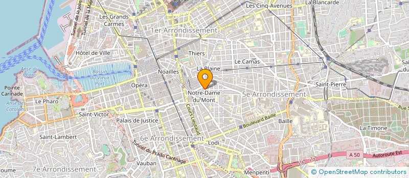 localisation de l'entreprise SOEMCO FRANCE à MARSEILLE