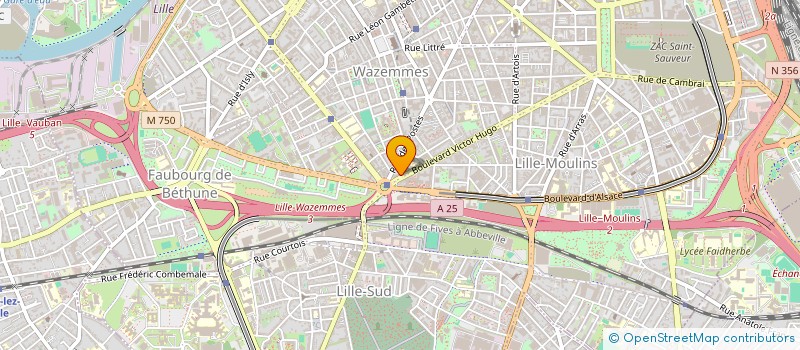localisation de l'entreprise SOEN à LILLE