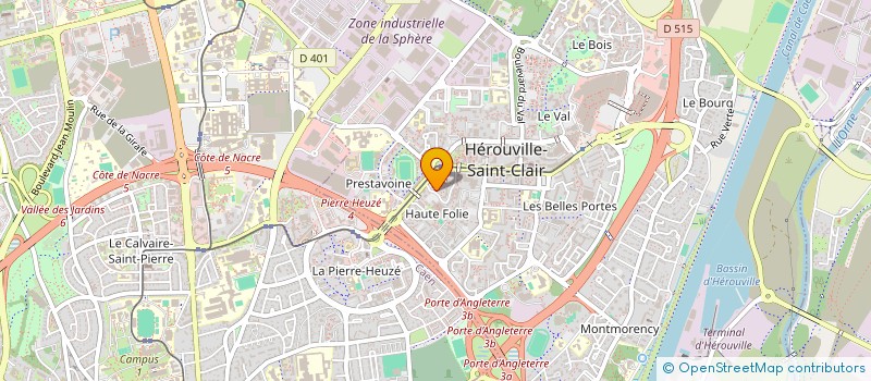 localisation de l'entreprise SOENEN COORDINATION à HEROUVILLE SAINT CLAIR