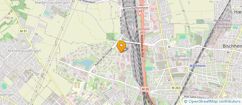 localisation de l'entreprise SOERGEN DISTRIBUTION à SCHILTIGHEIM