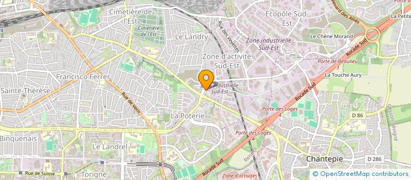 localisation de l'entreprise SOERMAX  RENNES