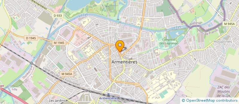 localisation de l'entreprise SOETAERT FRANCE SAS  ARMENTIERES