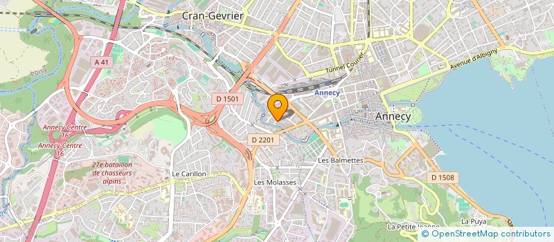 localisation de l'entreprise SOETHIK  ANNECY