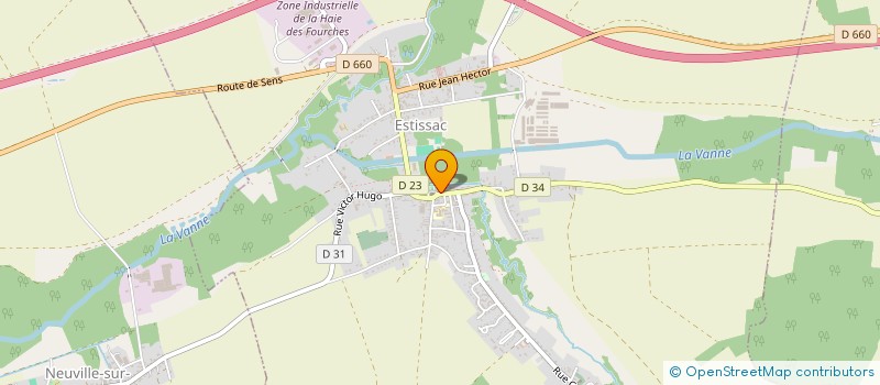 localisation de l'entreprise SOEUR DE LA CONGREGATION DE NOTRE DAME  ESTISSAC