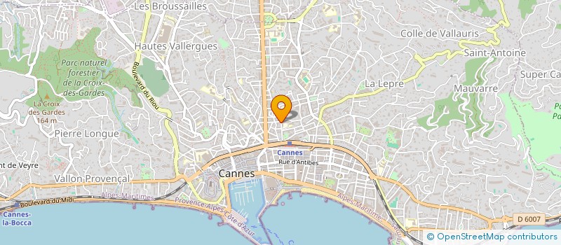 localisation de l'entreprise SOEURS AUXILIATRICES PURGATOIRE à CANNES