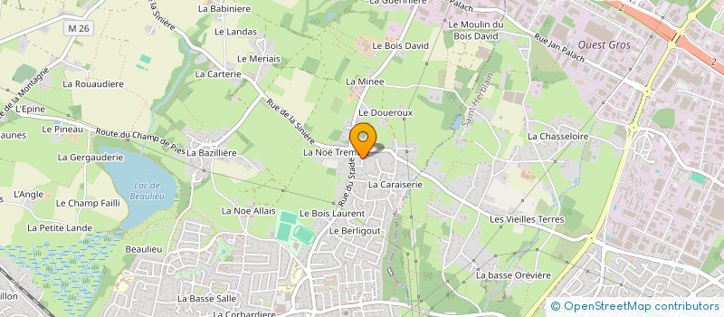 localisation de l'entreprise SOEURS D DUNES  COUERON