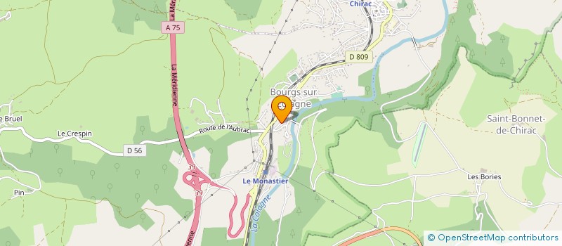 localisation de l'entreprise SOEURS DE LA PERPETUELLE INDULGENCE - COUVENT DES MONTS  BOURGS SUR COLAGNE