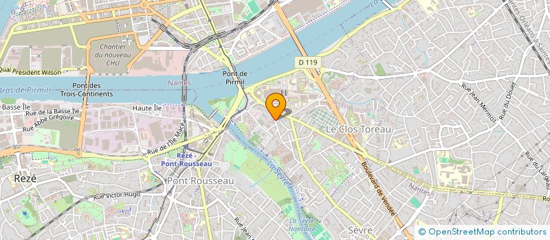 localisation de l'entreprise SOEURS DE LA SAGESSE à NANTES