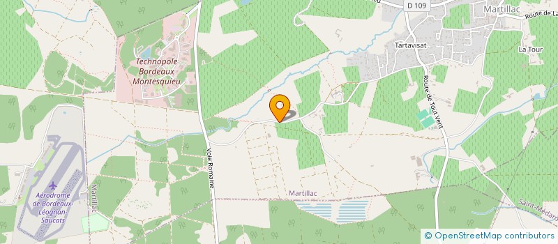 localisation de l'entreprise SOEURS DE LA SAINTE FAMILLE VICARIAT  MARTILLAC