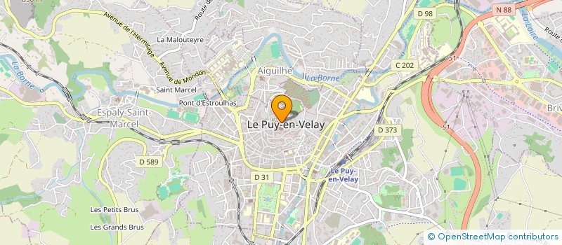 localisation de l'entreprise SOEURS DE SAINT FRANCOIS D ASSISE  LE PUY EN VELAY