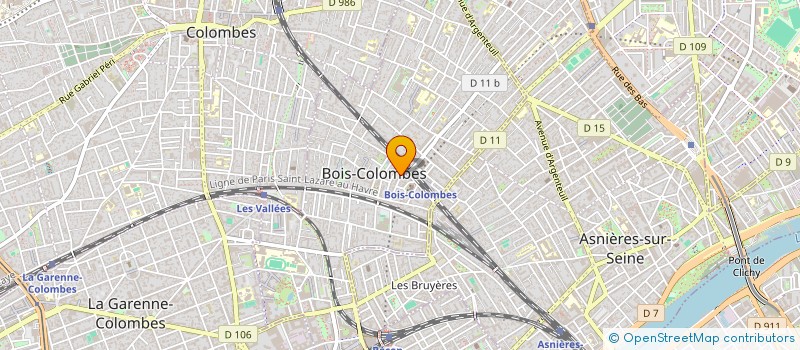 localisation de l'entreprise SOEURS DE SAINTE MARTHE à BOIS-COLOMBES