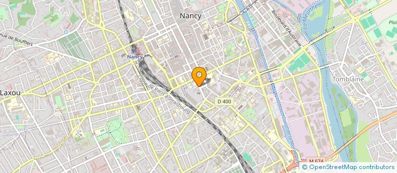 localisation de l'entreprise SOEURS DE ST CHARLES  NANCY