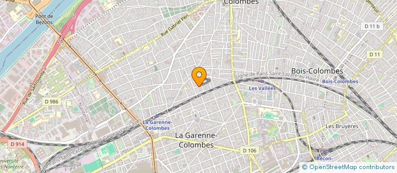 localisation de l'entreprise SOEURS DOMINICAINES  COLOMBES