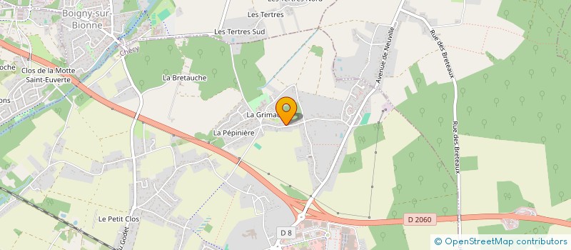 localisation de l'entreprise SOEURS DU DESERT. à CHECY