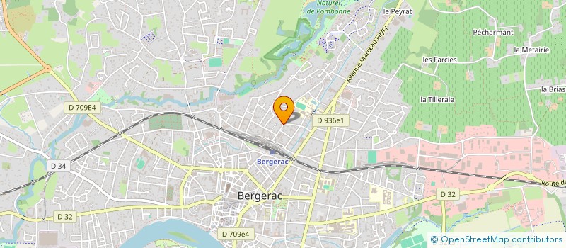 localisation de l'entreprise SOEURS ET FRERES SANS FRONTIERES à BERGERAC