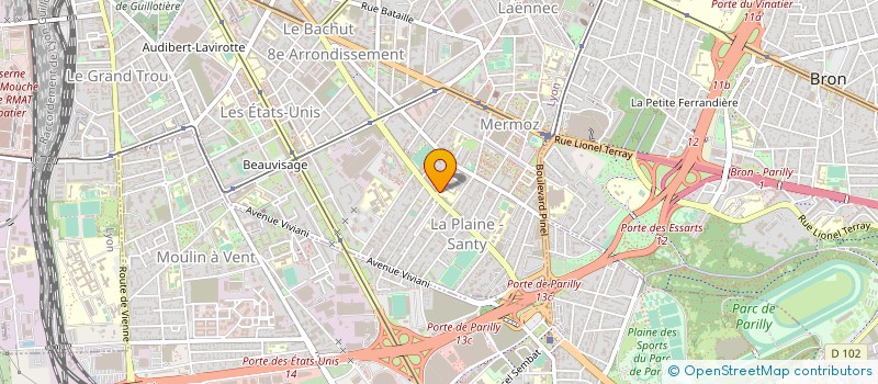 localisation de l'entreprise SOEURS FRANCISCAINES PROPAGATION FOI  LYON