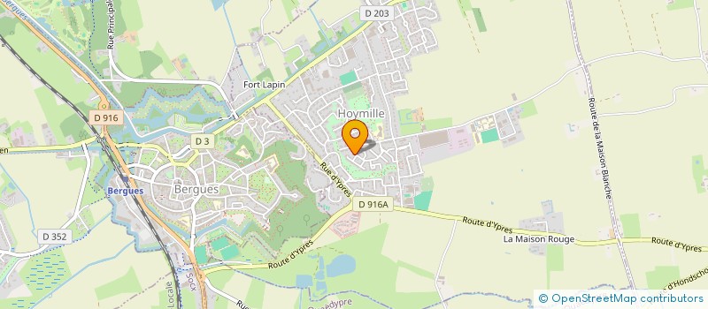 localisation de l'entreprise SOEURS NOTRE DAME DU FIEF  HOYMILLE