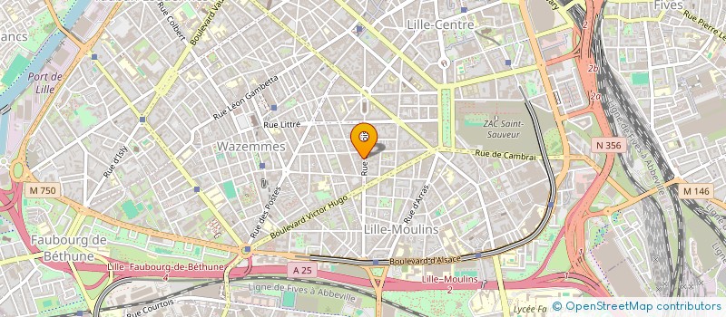localisation de l'entreprise SOEURS SAINT JOSEPH DE CLUNY à LILLE