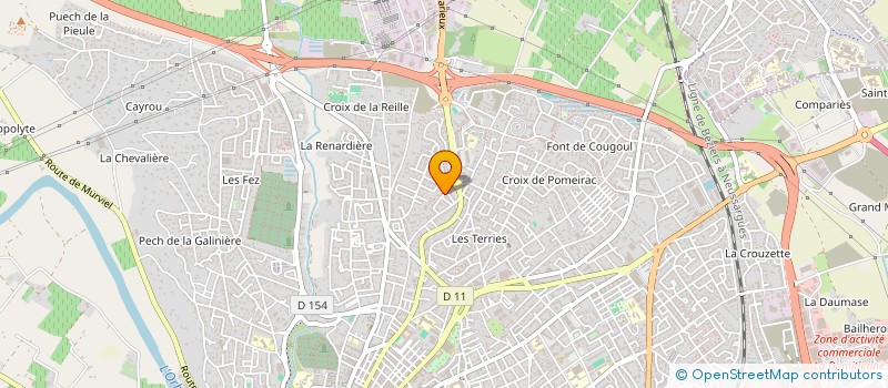 localisation de l'entreprise SOEURS SAINT VINCENT DE PAUL à BEZIERS