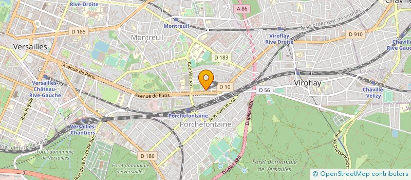 localisation de l'entreprise SOEURS SERVANTES DU SACRE COEUR DE JESUS à VERSAILLES