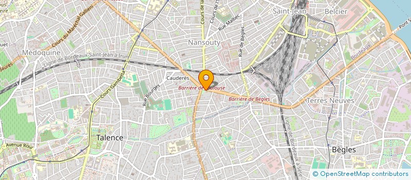localisation de l'entreprise SOEURS STE FAMILLE DE BORDEAUX à BORDEAUX