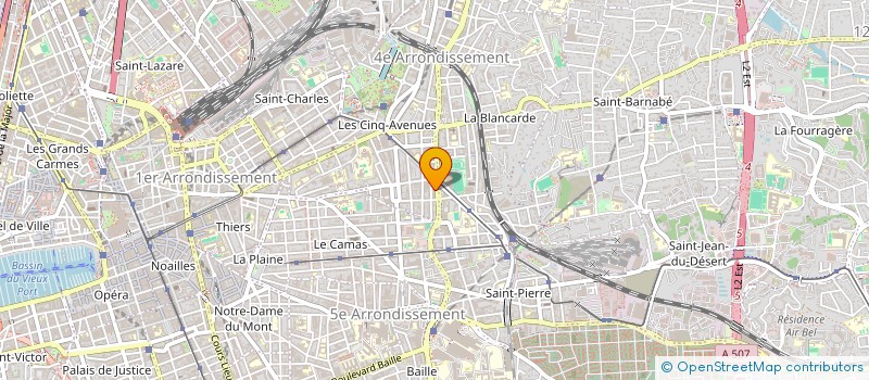 localisation de l'entreprise SOEURSBAOBAB à MARSEILLE