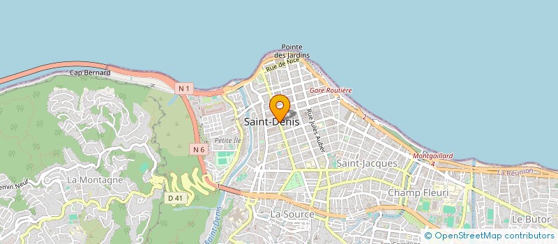 localisation de l'entreprise SOEXCLO - OCEANE POLYCLINIQUE à SAINT-DENIS