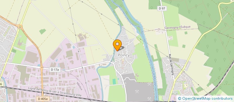 localisation de l'entreprise SOF  POINCY