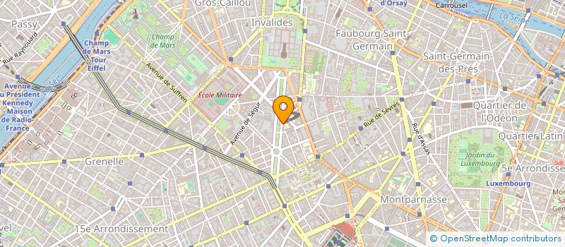localisation de l'entreprise SOF 78V  PARIS