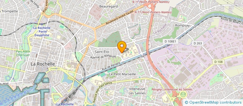 localisation de l'entreprise SOF  LA ROCHELLE