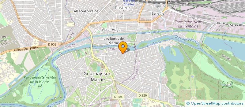 localisation de l'entreprise SOF GROUPE  BONNEUIL-SUR-MARNE