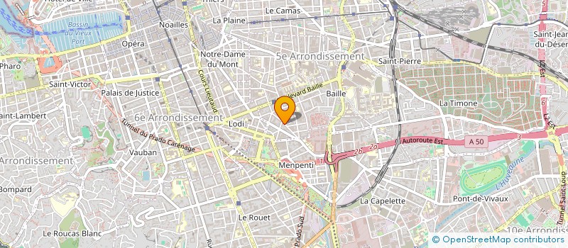 localisation de l'entreprise SOF.HAIRSTYLIST  MARSEILLE