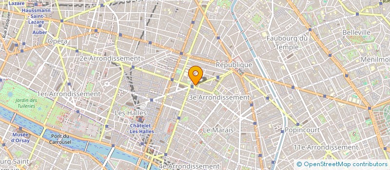 localisation de l'entreprise SOF INCO  PARIS