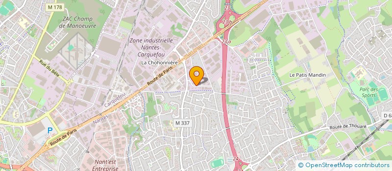 localisation de l'entreprise SOF INVEST  SAINTE-LUCE-SUR-LOIRE